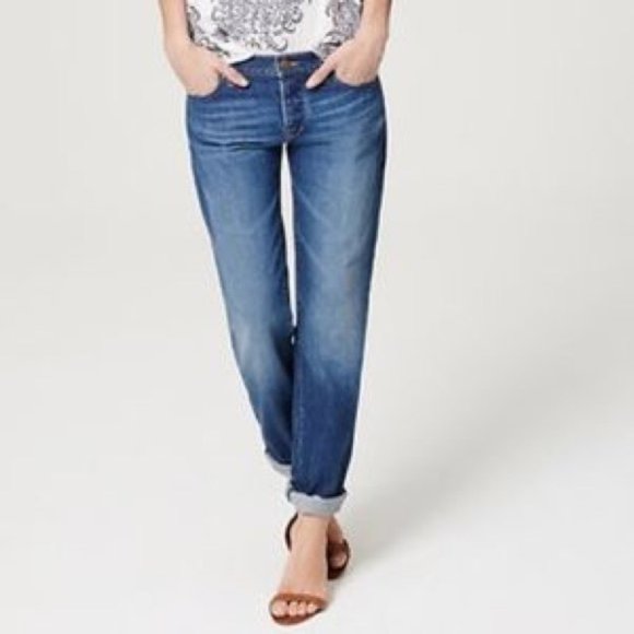 LOFT Boyfriend Jeans - Picture 1 of 4